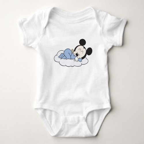 Baby Mickey Sleeping Baby Bodysuit