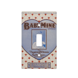 Baby Mine Antique - Light Switch Cover