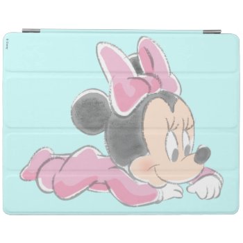 Baby Minnie Mouse | Pink Pajamas Ipad Smart Cover by MickeyAndFriends at Zazzle
