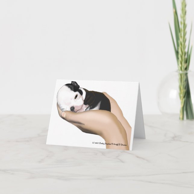 Baby Miter Note Cards (Front)