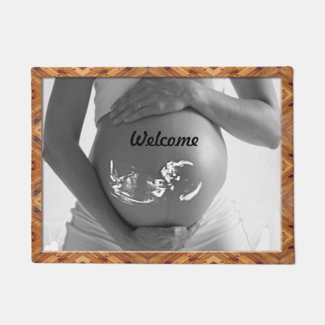 Baby Mom Doormat (Front)