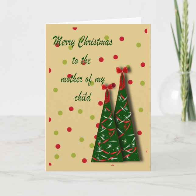 Baby Momma Christmas Card (Front)