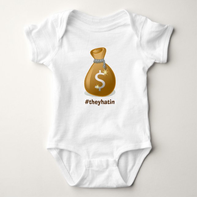 Baby Moneybags Baby Bodysuit (Front)
