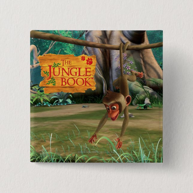 Baby Monkey Button (Front)