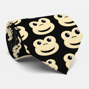 Baby Monkey Face Neck Tie