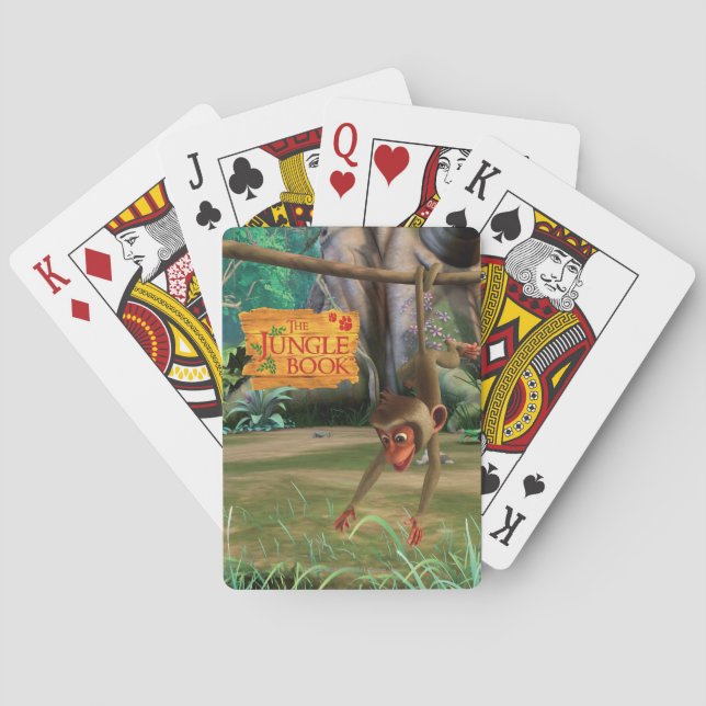 Baby Monkey Poker Cards (Back)