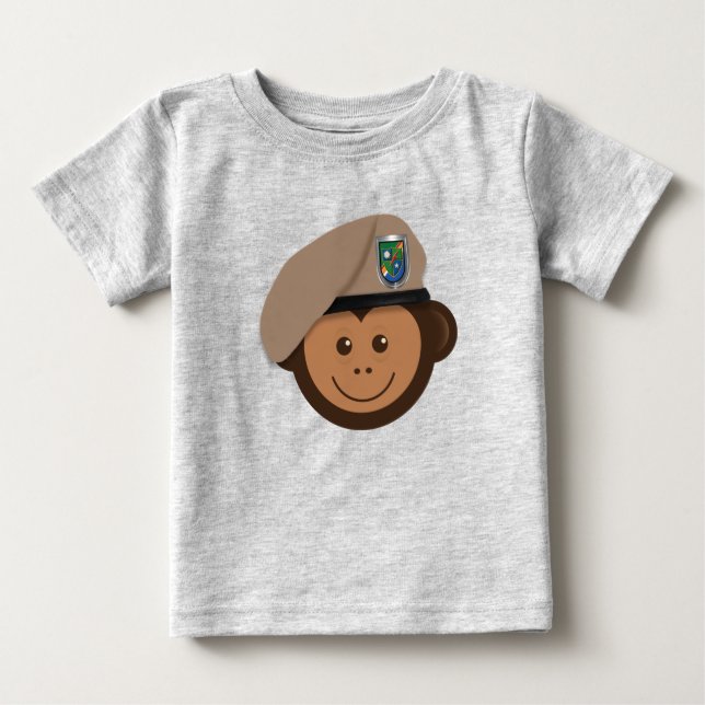 Baby Monkey Ranger   Baby T-Shirt (Front)
