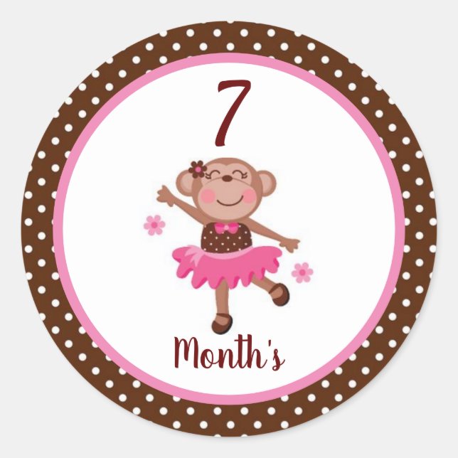 Baby Month Stickers (Front)