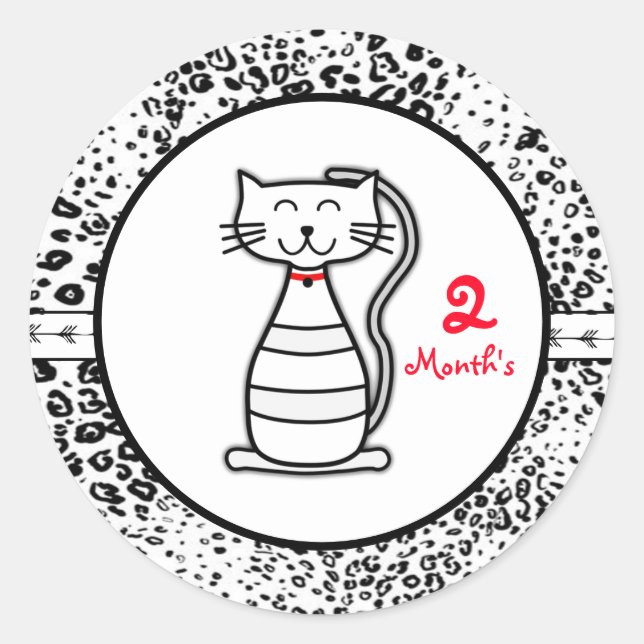 Baby Month Stickers (Front)