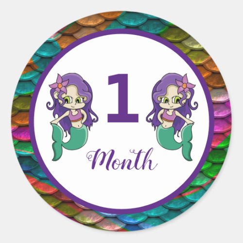 Baby Month Stickers