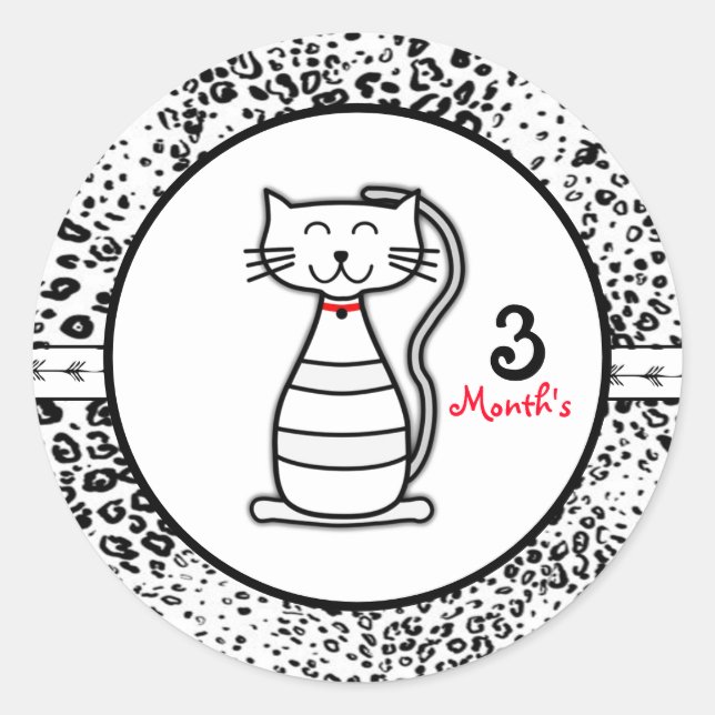 Baby Month Stickers (Front)