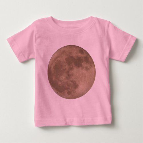 Baby Moon Shirt Full Moon Organic Baby Creeper