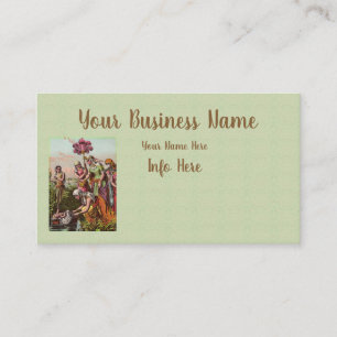 Baby Moses In A Basket Business Card