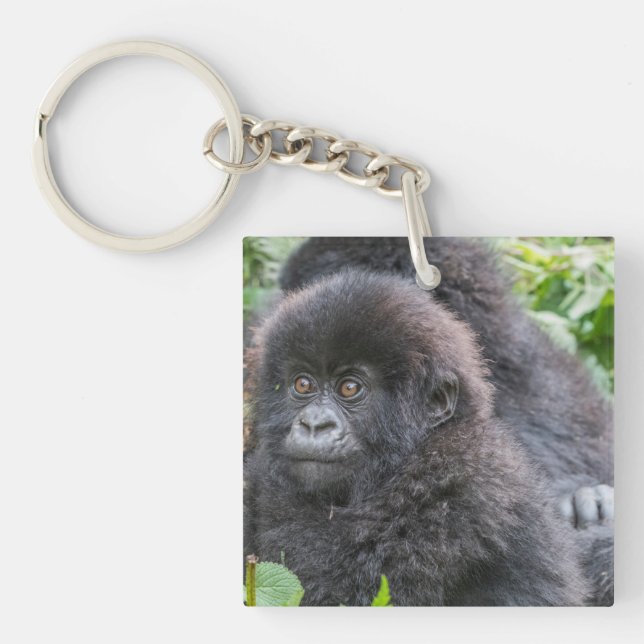 Baby Mountain Gorilla Keychain (Front)