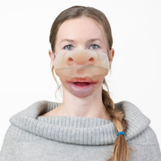 BABY MOUTH ADULT CLOTH FACE MASK (Worn)