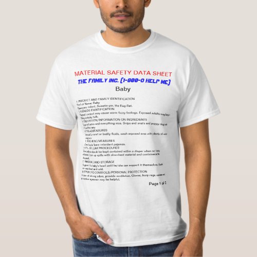 Baby MSDS funny T_Shirt