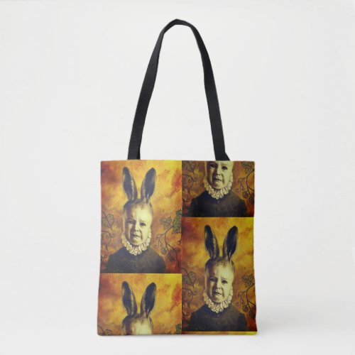 Baby Mutant Bunny All Over Print Tote Bag