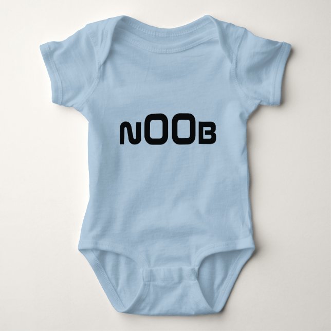 Baby n00b baby bodysuit (Front)