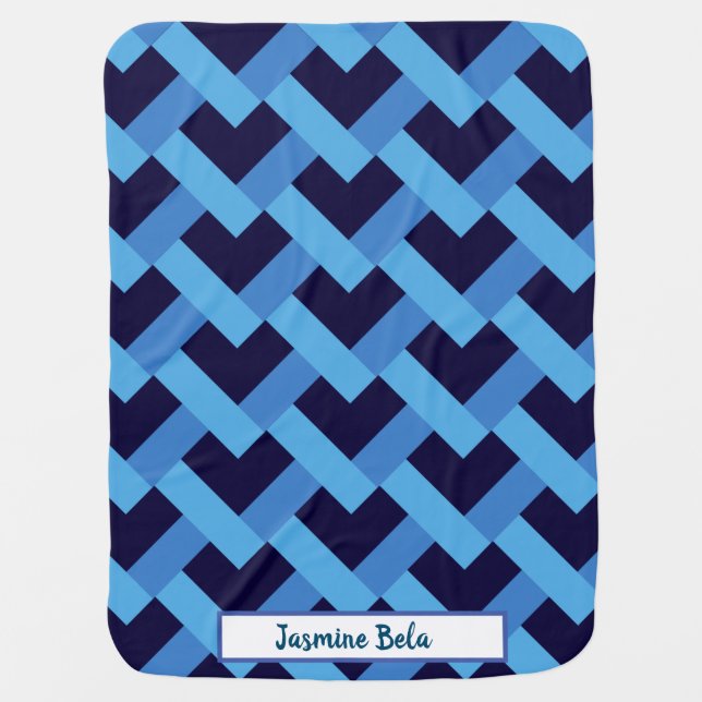 Baby Name Blanket Crochet Pattern (Front)