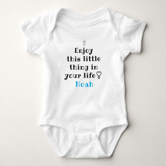 Baby Name Bodysuit With Quote, Cute Gift,