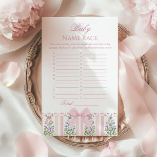 Baby Name Race Baby Love Shack Baby Coquette game