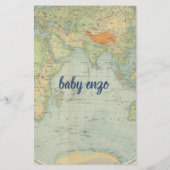 Baby Names Around the World Baby Shower Game (Back)