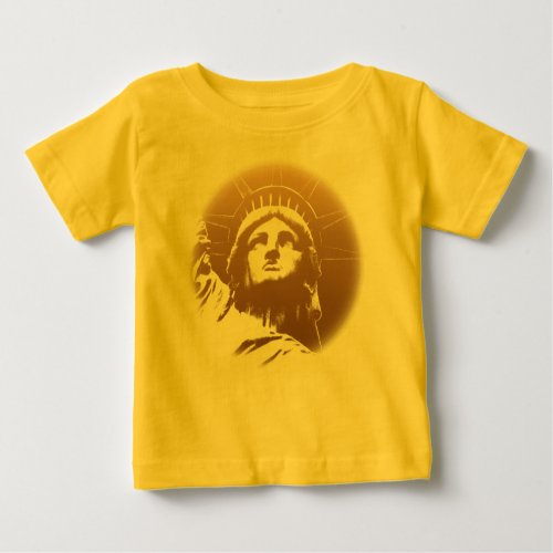 Baby New York Shirt NYC Statue of Liberty Souvenir
