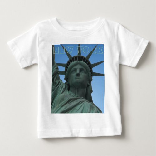 Baby New York Shirt NYC Statue of Liberty Souvenir