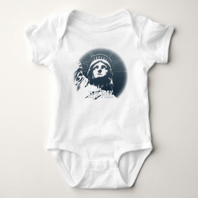 Baby New York Shirt Statue of Liberty Shirt (Front)