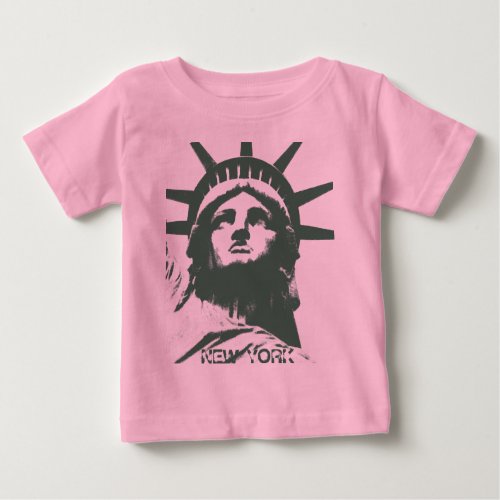 Baby New York Shirt Statue of Liberty Shirt