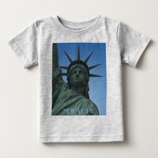 Baby New York Shirt Statue of Liberty Shirt (Front)