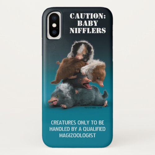 Baby NIFFLER Pile iPhone X Case