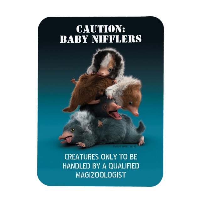Baby NIFFLER™ Pile Magnet (Vertical)