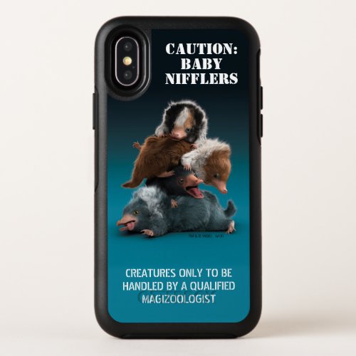 Baby NIFFLER Pile OtterBox Symmetry iPhone X Case