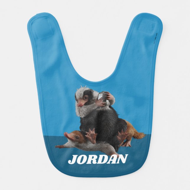 Baby Nifflers Find A Prize Bib (Front)