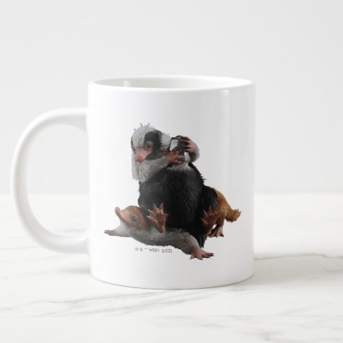 Baby Nifflers Find A Prize Giant Coffee Mug
