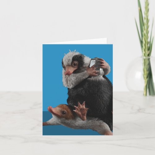 Baby Nifflers Find A Prize Note Card