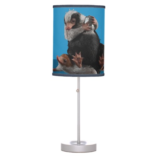 Baby Nifflers Find A Prize Table Lamp