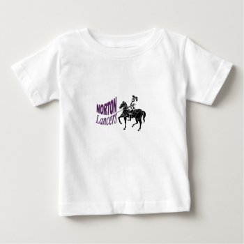 Baby Norton Lancers T-shirt by NortonSpiritApparel at Zazzle