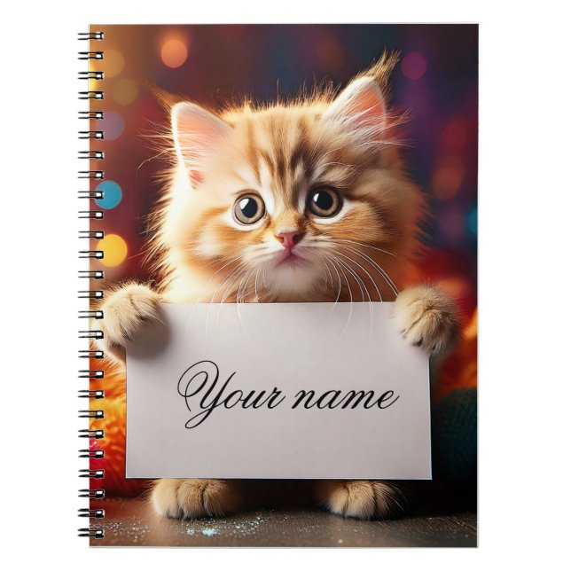Baby notebook - Be my friend, What's your name? (Front)