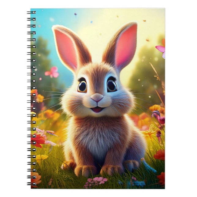 Baby notebook - Bunny (Front)