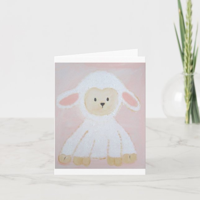 Baby Notecard or Thank You Note (Front)