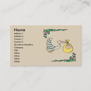 Baby Nurse Business Card