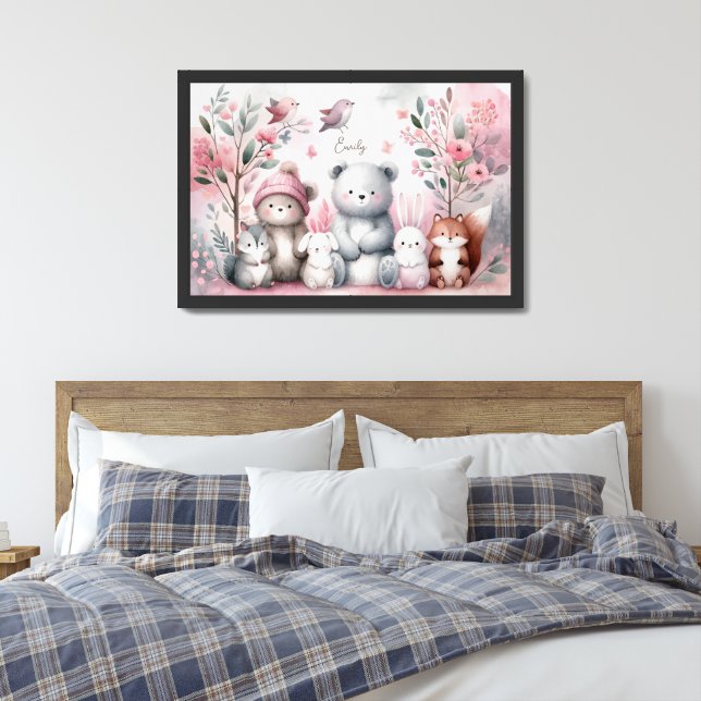 Baby Nursery frame Framed Art (Bedroom)