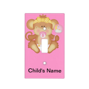 Baby Nursery Room Light Switch Plate Cover