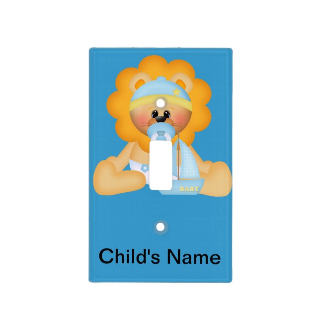 Baby Nursery Room Light Switch Plate Cover (Front)