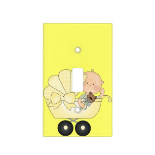 Baby Nursery Room Light Switch Plate Cover