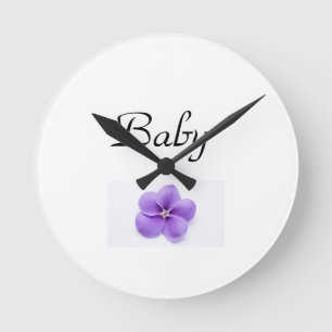 Baby Nursery  Round Clock