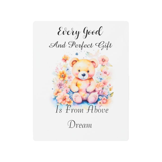 Baby Nursery Wall Art (Front)