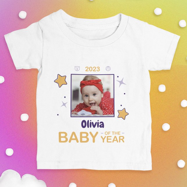 Baby of the Year Custom Photo T-Shirt (Creator Uploaded)